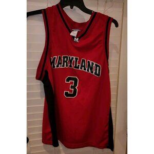 MARYLAND TERRAPINS Foot Locker Sewn Jersey #3 SIZE XL Red